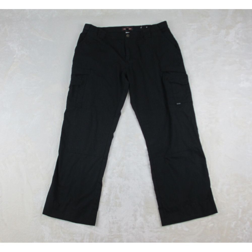 Tru-Spec Pants‎ Womens 16 Black Cargo Pockets Ripstop Utility Workwear Ladies*